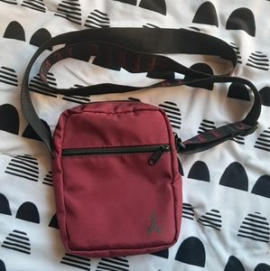 Jeffree Star Maroon Cross bodybag